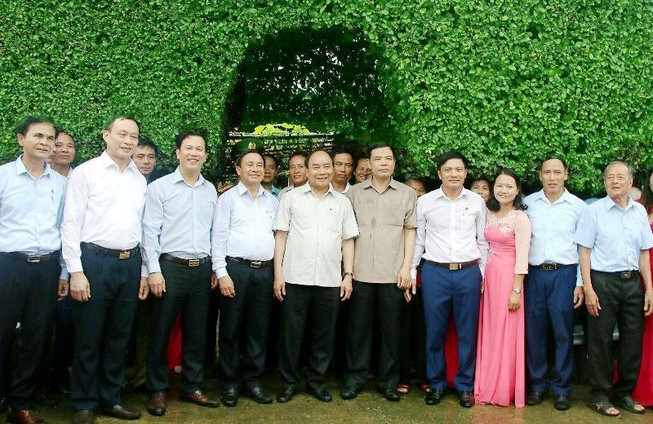 Thủ tướng thăm mô hình khu dân cư mới kiểu mẫu ở Hà Tĩnh