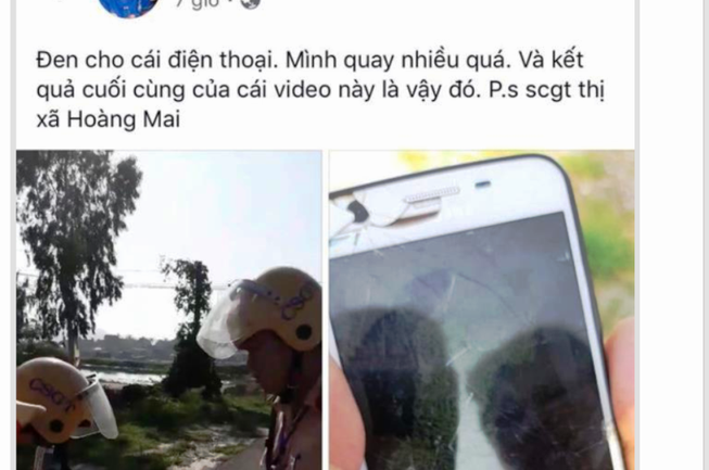 Tài xế lên Facebook nói xấu CSGT bị phạt 7,5 triệu