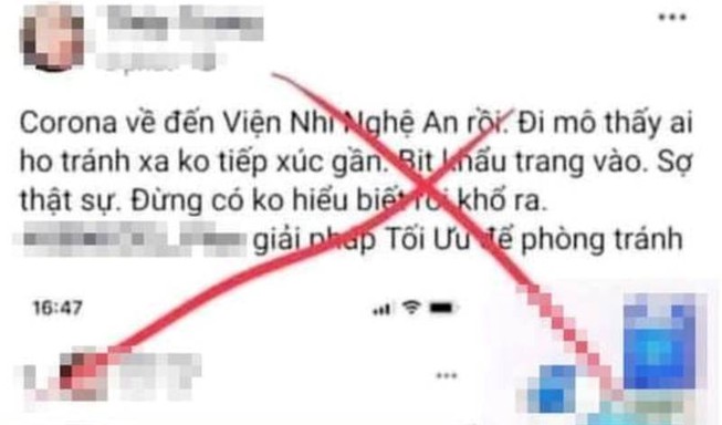 Tung tin sai về dịch COVID-19 để bán thực phẩm chức năng