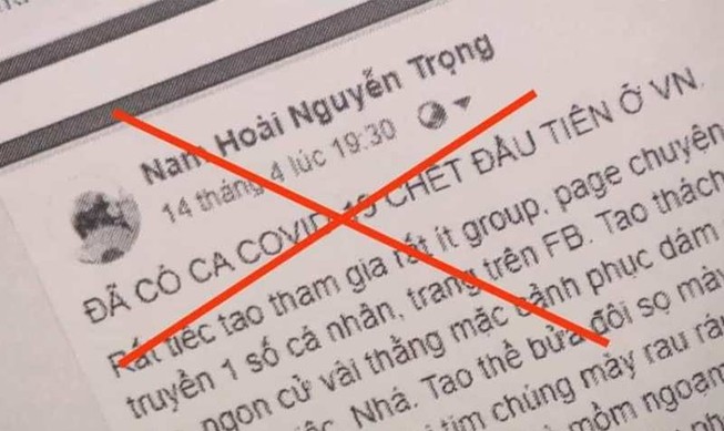 Bị khởi tố vì đăng tin không đúng sự thật về COVID-19
