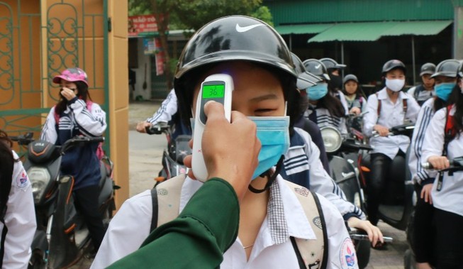 Nghệ An: Đề xuất học sinh THCS, THPT đi học lại từ 27-4