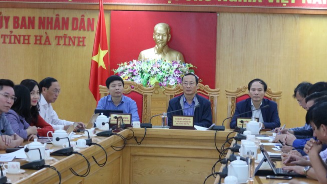 Hà Tĩnh họp báo thông tin về thiệt hại, cứu nạn cứu hộ do lũ