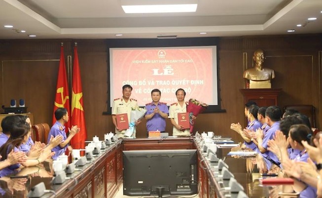 Bổ nhiệm 2 vụ trưởng điều tra án tham nhũng, an ninh