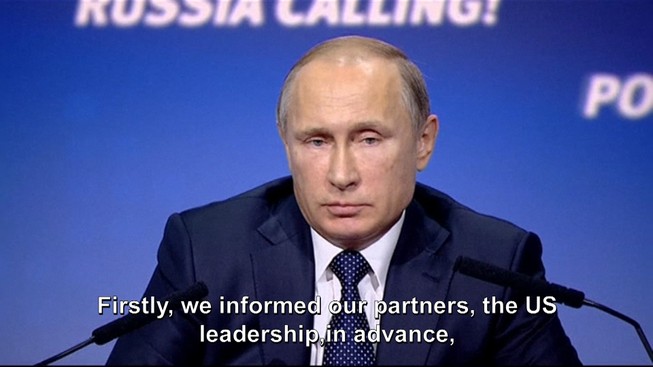 Ông Putin: ‘Mỹ không muốn hợp tác với Nga chống IS’