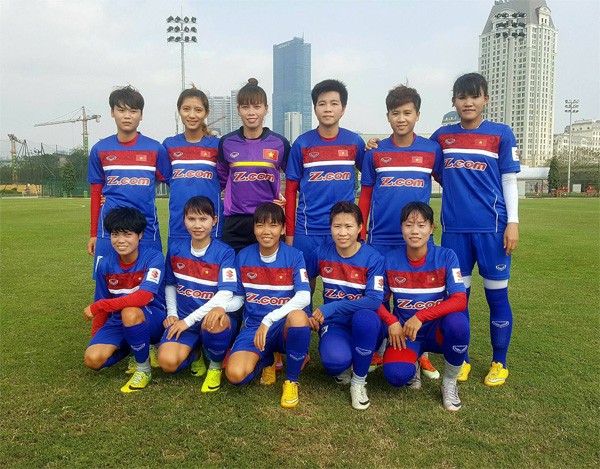 Tuyển nữ Việt Nam vững tin ở vòng loại Asian Cup 2018
