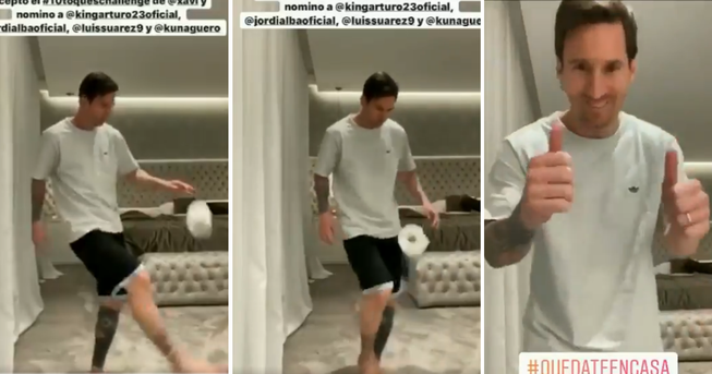 Clip: Ngoạn mục Messi vô địch tâng… cuộn giấy vệ sinh