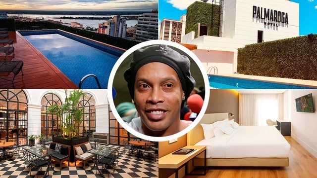 Cuộc sống của Ronaldinho trong khách sạn tạm giam