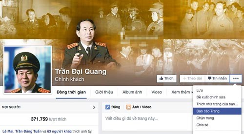 Tràn lan Facebook giả mạo chính khách Việt Nam