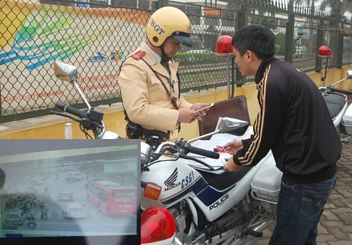 Ngã ngửa khi bị phạt “nguội” vi phạm qua camera