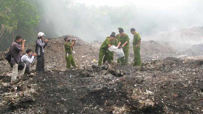 Cảnh sát môi trường được sử dụng vũ khí, vật liệu nổ