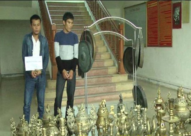 Bắt ‘siêu trộm’ lư hương đồng, đồ thờ