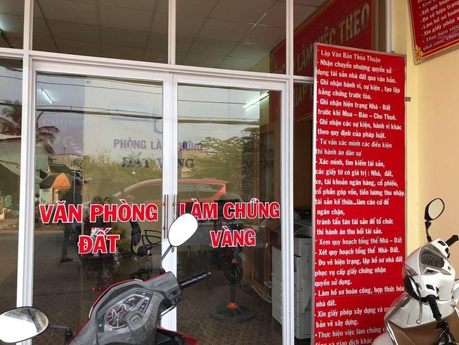 Phát hiện 1 công ty có dấu hiệu hành nghề công chứng trái phép
