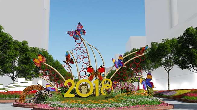 Điều chỉnh giao thông phục vụ đường hoa Nguyễn Huệ