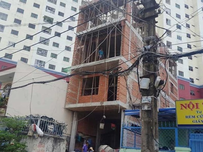 Xử lý công trình xây nứt nhà dân ở Bình Thạnh