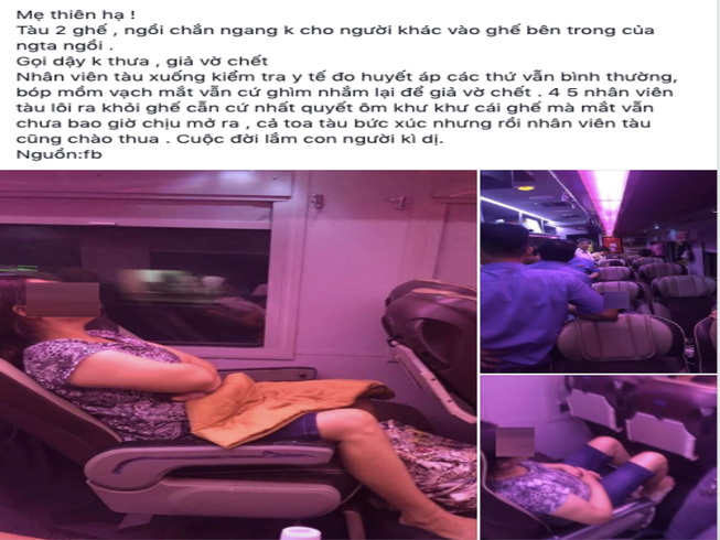 Thực hư chuyện người phụ nữ 'cố thủ' trên tàu