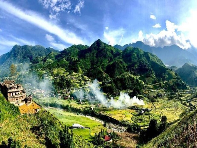 Mùa thu tuyệt đẹp trên từng bậc thang vàng Sa Pa