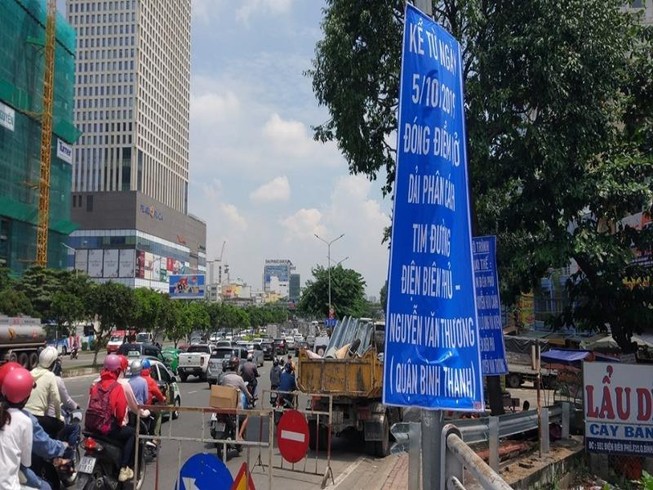 Nút giao Điện Biên Phủ và D1 sẽ chính thức đóng lại