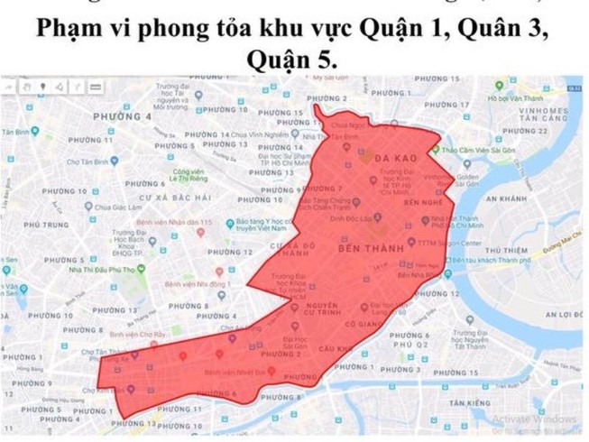Cấm xe ra vào một loạt tuyến đường trung tâm TP.HCM