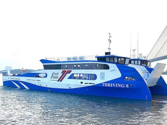 Cuối tháng 4-2020, phà biển Cần Giờ - Vũng Tàu bắt đầu chạy