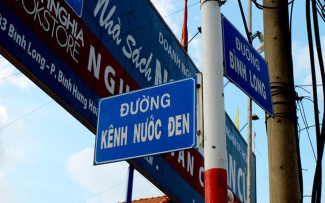 Chú ý khi đi qua đường Kênh Nước Đen