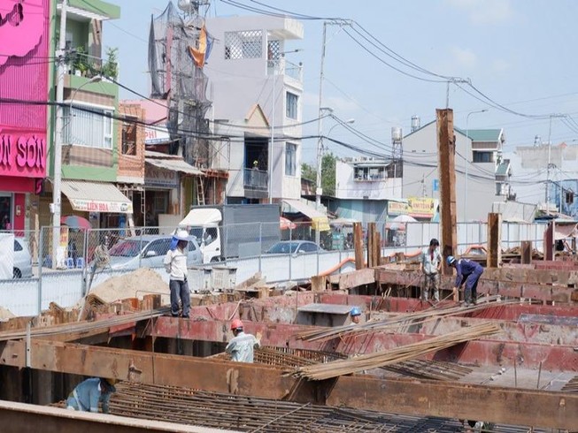 Hầm chui An Sương sắp hoàn thiện