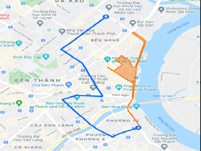 Hàng chục tuyến đường ở trung tâm quận 1 bị hạn chế lưu thông