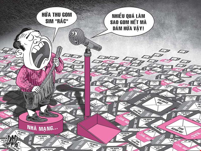 SIM rác vẫn bán công khai: Trách nhiệm nhà mạng ở đâu?