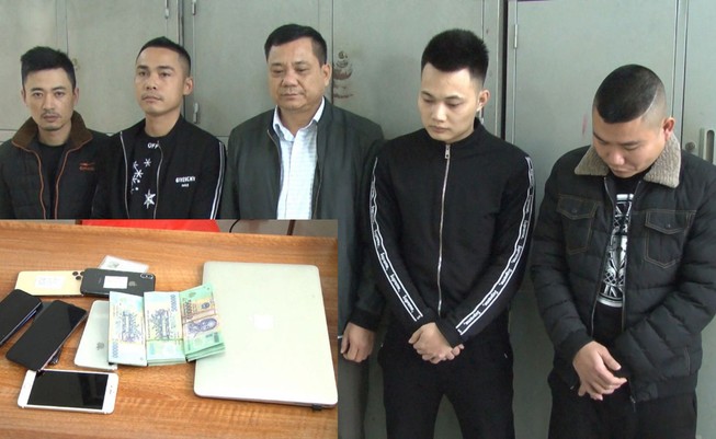 Triệt phá đường dây đánh bạc tiền tỉ qua mạng ở Thanh Hóa