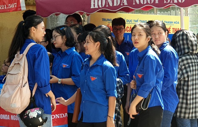 TS vùng cao Thanh Hóa thi tốt nghiệp THPT được ăn ở miễn phí