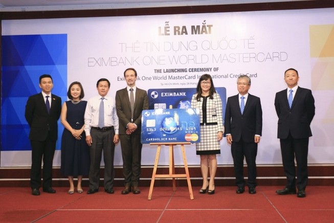 Ra mắt thẻ tín dụng Eximbank One World MasterCard