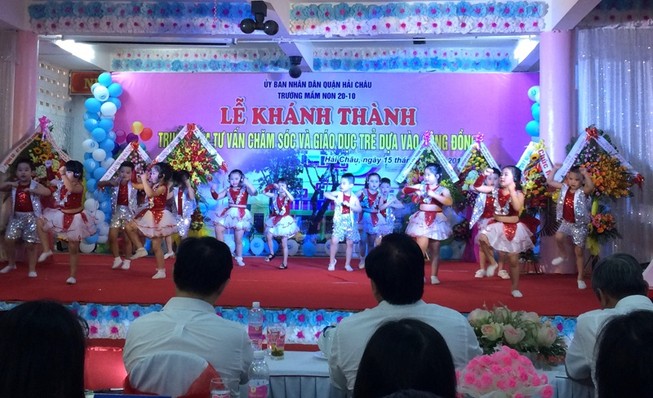 Đà Nẵng khánh thành trung tâm chăm sóc, giáo dục trẻ