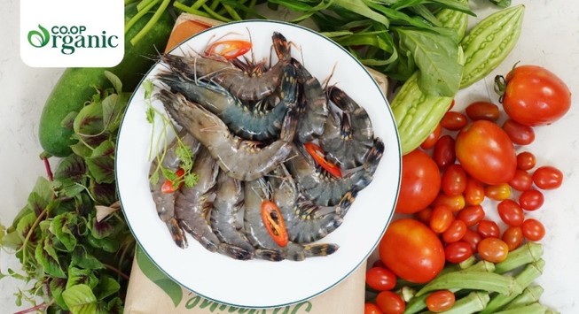Sản phẩm organic 'xịn' cháy hàng ở Co.opmart