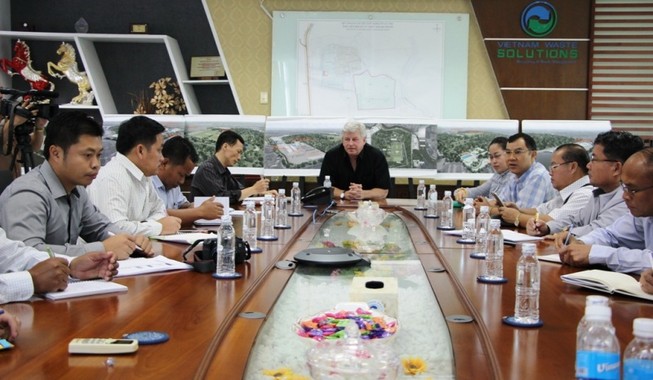 Đoàn chuyên gia Lào tham quan Đa Phước
