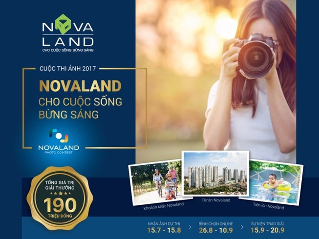 Cuộc thi ảnh 'Novaland - Cho cuộc sống bừng sáng'