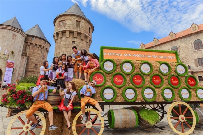 Ngây ngất hơi men tại Lễ hội bia Bà Nà Hills