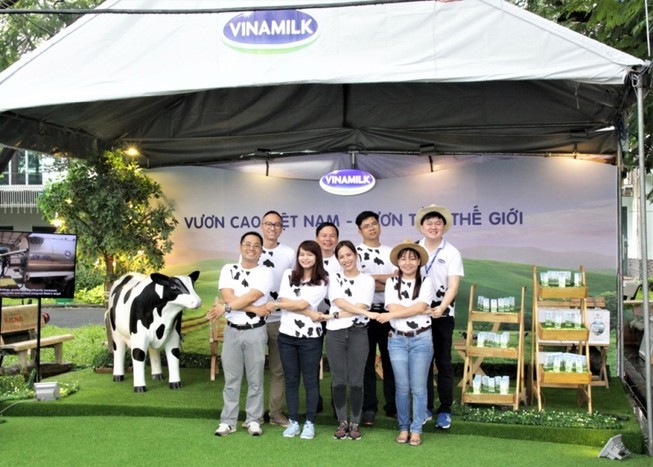 Vinamilk đồng hành cùng Ngày hội việc làm Bách khoa