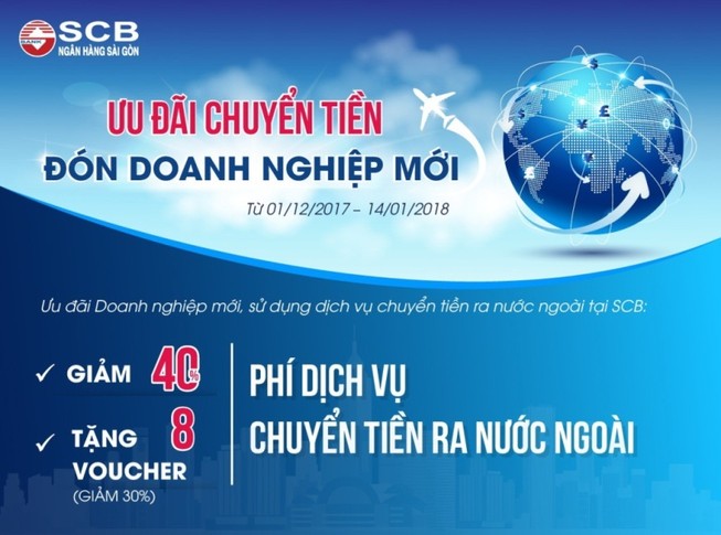 SCB tung gói dịch vụ cho khách hàng mới