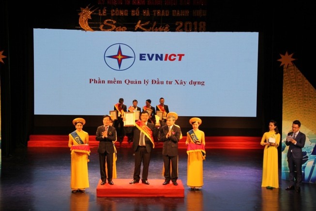 EVN đạt danh hiệu Sao Khuê 2018