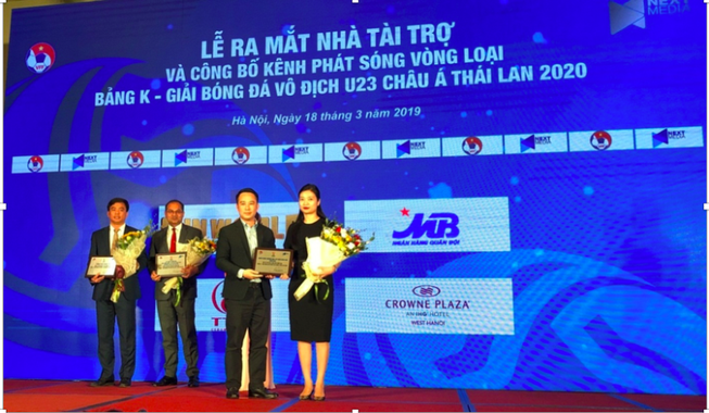 MB tài trợ cho vòng loại vô địch U23 châu Á 2020