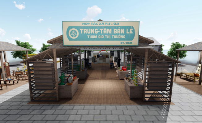 Tái hiện 30 năm Saigon Co.op tại phố đi bộ Nguyễn Huệ