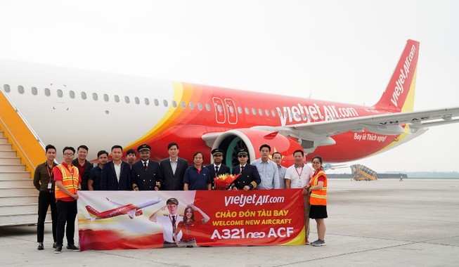 Tàu bay A321neo ACF 240 ghế đầu tiên trên thế giới xuất hiện