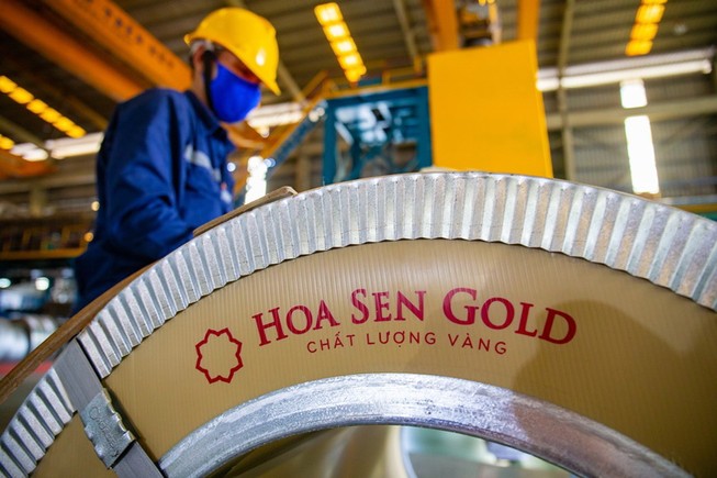 Tôn Hoa Sen tung sản phẩm mới siêu bền Hoa Sen Gold