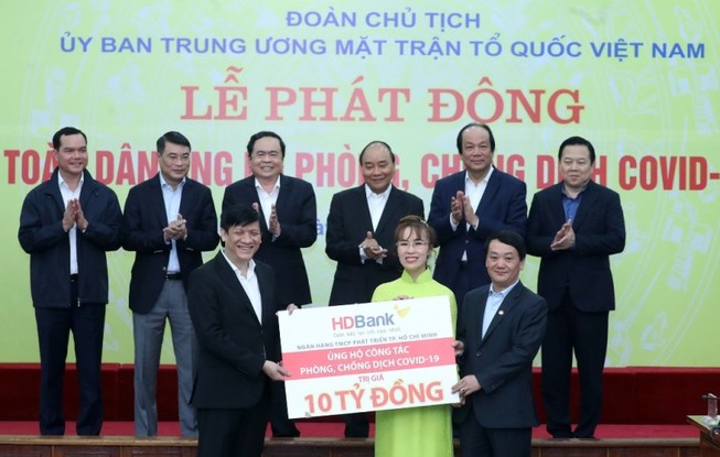 HDBank chung tay chống dịch