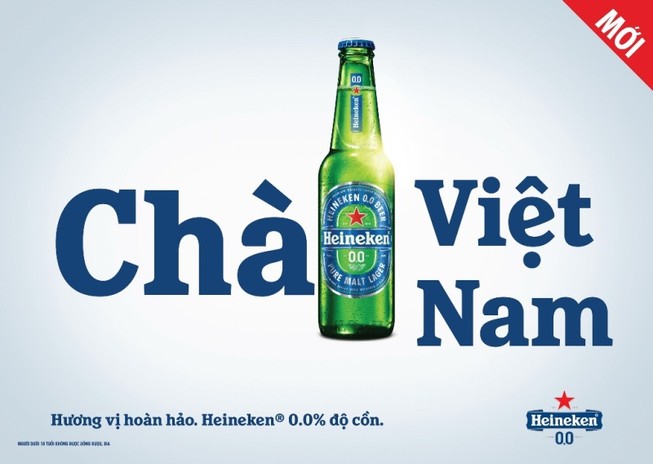 Heineken Việt Nam ra mắt bia không cồn