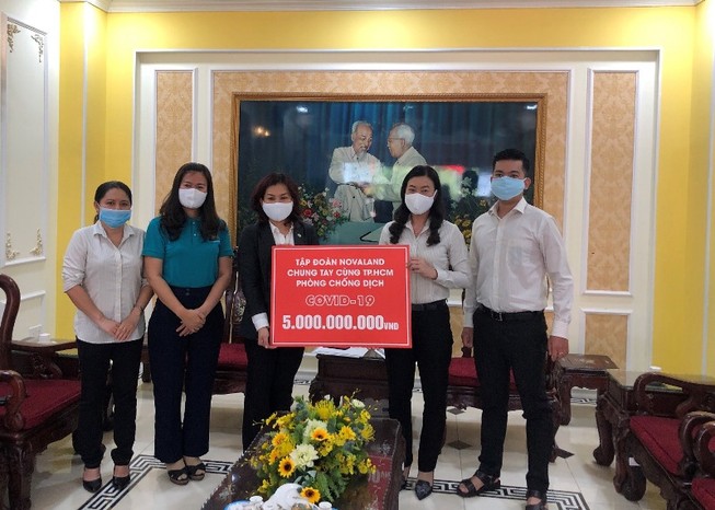 Novaland: Chung tay cùng cộng đồng phòng chống COVID-19