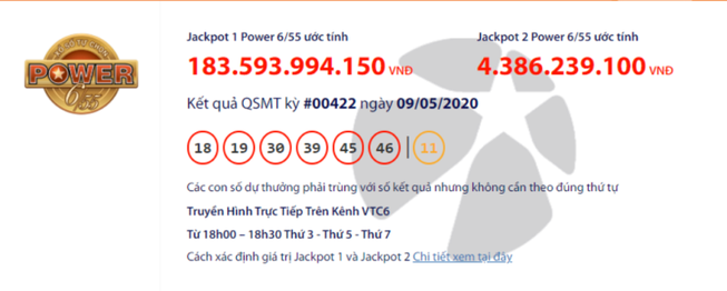 Nếu bạn trúng Jackpot, Vietlott sẽ trả thưởng như thế nào?