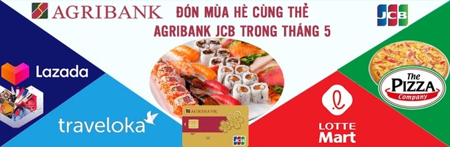 Đón mùa hè cùng thẻ Agribank JCB