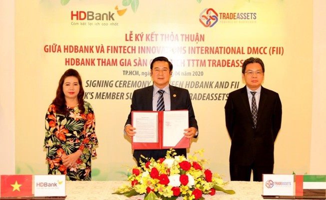 HDBank tham gia TRADEASSETS số hóa tài trợ thương mại