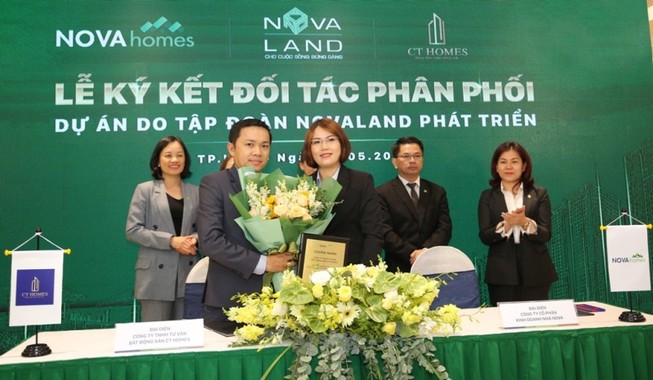 Novaland đẩy mạnh phân phối sản phẩm bất động sản
