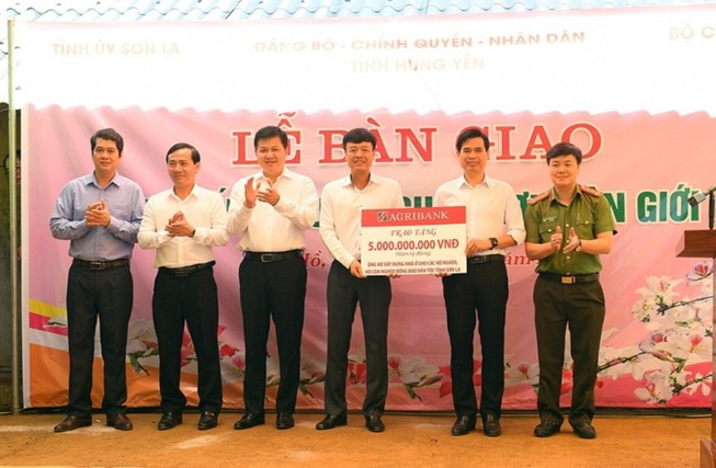 Agribank ủng hộ kinh phí xây nhà cho 1.400 hộ nghèo Sơn La